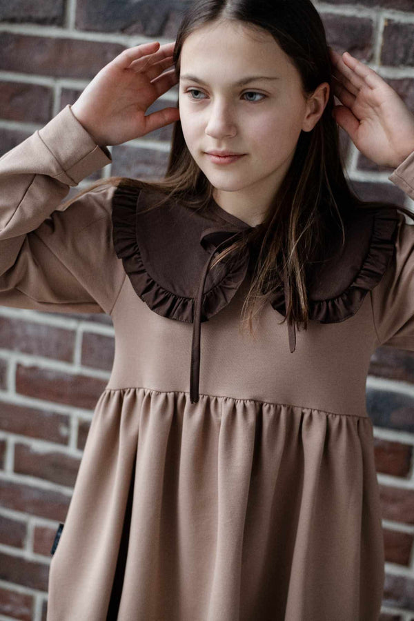 Suknelė su atskira apykakle PLT